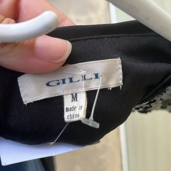 Perfect condition Gilli black sequence dress - Picture 9 of 12